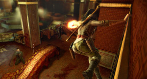 Sei attaccato con le unghie all'intonaco di una parete marcia, mentre tenti di eliminare un boss della Yakuza? Culo!